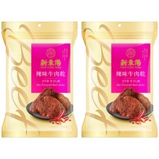 新東陽 辣味牛肉乾 - 熱味牛肉乾, 90g, 2包