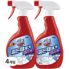 비트 찌든때 제거제, 500ml, 4개입