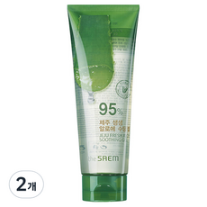 더샘 제주 생생 알로에 수딩 젤, 250ml, 2개