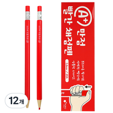 POPO FANCY 滿分紅色評分筆 紅色, 1 種顏色, 12個