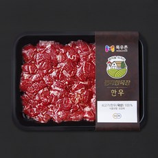 목우촌 정직한목장 한우 양지 세절 국거리용 1+등급 (냉장), 300g, 1팩