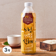 느린부엌 느린서정식혜, 1L, 3개