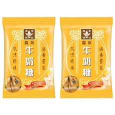 MORINAGA 森永 牛奶糖，北海道煉乳乳源，濃郁醇厚，經典牛奶糖, 90g, 2袋