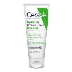 CeraVe 適樂膚 溫和洗卸泡沫潔膚乳, 100ml, 1條