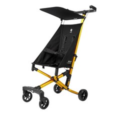 Qplay T18 輕便兒童推車, 可登機可入行李箱, 僅重2.8kg, 黑金色