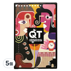 QTeighteen 朵米諾創意四色限定粉盒 (不含眼影) 5個入, 單一顏色 - 自由搭配，打造個性眼妝, 5個