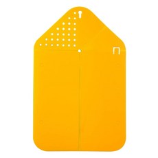 Otto Life 瀝水摺疊砧板, 三用變形金鋼砧板 PP塑料 綠色/粉色/黃色, 38 x 23cm, 1個