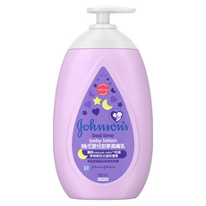 Johnson's 嬌生 嬰兒甜夢潤膚乳 500ml, 親膚配方 專為敏感肌膚設計, 1瓶