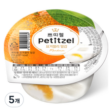 쁘띠첼 요거젤리 밀감, 210g, 5개
