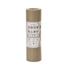 KEYTOSS 詰朵斯 安心素材 專利環保止滑墊, 方格款, 30 x 120cm, PER環保樹脂, 台灣製造, 材質安全無毒, 柔韌耐用, 可自由裁切, P5640 方格, 1個