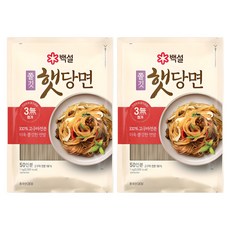 백설 햇당면, 1kg, 2개