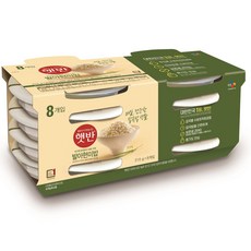 햇반 발아현미밥, 210g, 8개