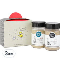 비온뒤첫소금 7호 프리미엄 함초소금 200g + 후추소금 200g 세트, 3세트