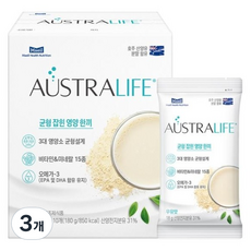 오스트라라이프 산양유 단백질 스틱 영양식 10p, 3개, 180g