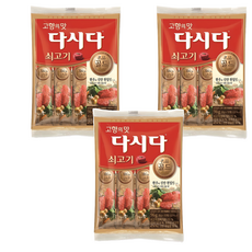 다시다 골드 쇠고기, 96g, 3개