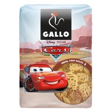 GALLO 公雞牌 汽車總動員造型義大利麵 - 西班牙進口，300公克, 300g, 1包
