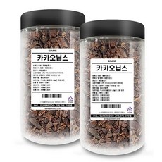 고미네 페루 카카오닙스 통, 200g, 2개입