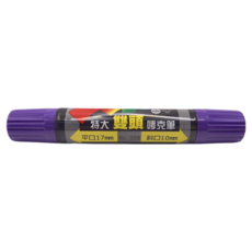 LIBERTY 利百代 908雙頭麥克筆, 特大雙頭, 平口17mm, 斜口10mm, 1支