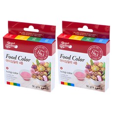 Bread Garden 食用色素 14g 4入組, 2套, 56g