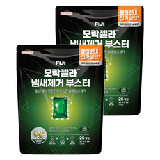 피지 모락셀라 냄새제거 부스터 캡슐 상쾌한 허브향, 468g, 26개입, 2개