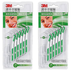 3M 護牙牙間刷L型 S IBT10-12DL, 1mm, 12支, 2組