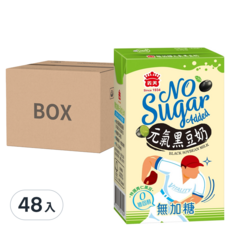 義美 無糖元氣黑豆奶, 250ml, 48入