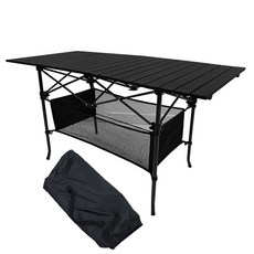 조아캠프 시스템 캠핑 테이블 OT124 + 보관가방, 블랙