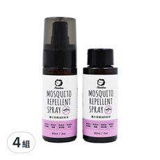 Simba 小獅王辛巴 薰衣草精油防蚊液組 噴霧型, 120ml, 4組