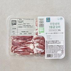 정다운 무항생제 1등급 오리 슬라이스 (냉장), 1개, 400g 1개, 400g