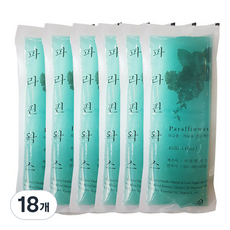 파라핀왁스사 파라핀왁스 멘톨 453g, 18개