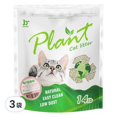 doter 寵愛物語 輕植系貓砂 破碎型, 食品級原料 可沖馬桶, 快速凝結成團 遇水崩解 無毒無害, 6.35kg, 3包