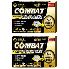 COMBAT 威滅 滅蟻隊 Set 12個, 連鎖滅蟻, 長效365天, 14.4g, 2盒
