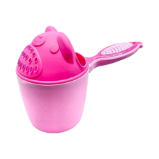 造型兒童洗澡水瓢, PP材質, 尺寸21 X 10 X 10公分(cm), 重量90公克(g), 粉色, 1個