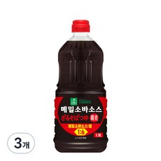 이엔푸드 메밀소바소스, 1.8L, 3개