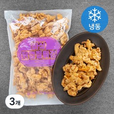 바론잇 바삭 닭껍질튀김 (냉동), 1kg, 3개 1kg, 3개