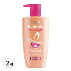로레알파리 드림랭스 컨디셔닝 헤어팩, 2개, 410ml