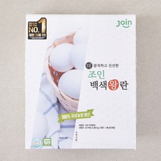 조인 무항생제 인증 백색왕란 1360g, 20구, 1개 20구, 1개
