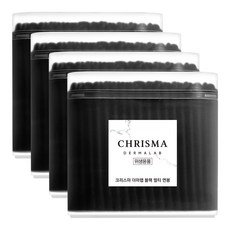CHRISMA Derma Lab黑色多功能棉花棒, 4個, 200件