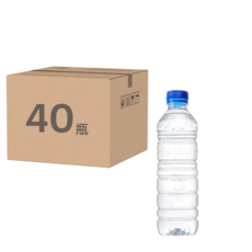 Tamsaa 無標籤天然水, 500ml, 40瓶
