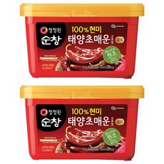 청정원순창 태양초 매운고추장 골드, 3kg, 2개