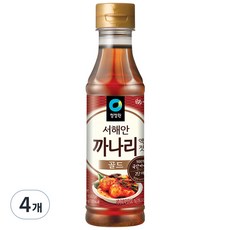청정원 까나리 액젓 골드, 500g, 4개