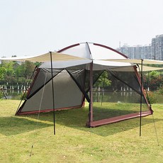 거실형 텐트-추천-타프스크린 메쉬 텐트 세트, 랜덤발송(가방, 파우치, 본체 폴대), 1세트