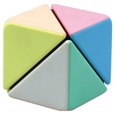 魔域文化 兒童教具 轉角獸 馬卡龍色系 益智玩具 訓練空間概念, 1入