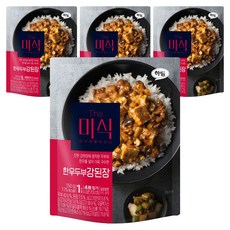 더미식 한우두부 강된장 덮밥소스, 150g, 4개