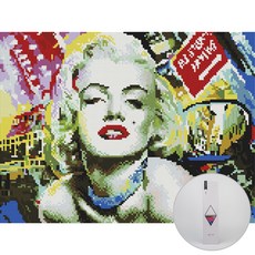 마릴린먼로보석십자수