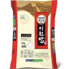 농협 2022년 햅쌀 임금님표 이천쌀, 4kg, 1개