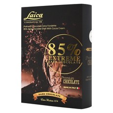 Laica 85% 黑巧克力書本造型禮盒，義大利進口，香甜濃郁, 112g, 1盒