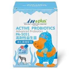 IN PLUS 高效能活化益生菌 犬用 PA-5051 5g, 24包, 1盒 - 幫助消化, 維持免疫力, 寵物保健, 消化調理