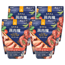 DOG CAT STAR 汪喵星球 全齡犬 慢烘鮮食蔬肉糧 鮮蔬牛魚, 3合1功能保健, 牛肉+鱈魚, 0.5lb, 4包
