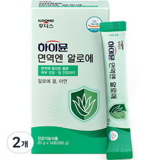 일동후디스 하이뮨 면역엔 알로에 14p, 280g, 2개